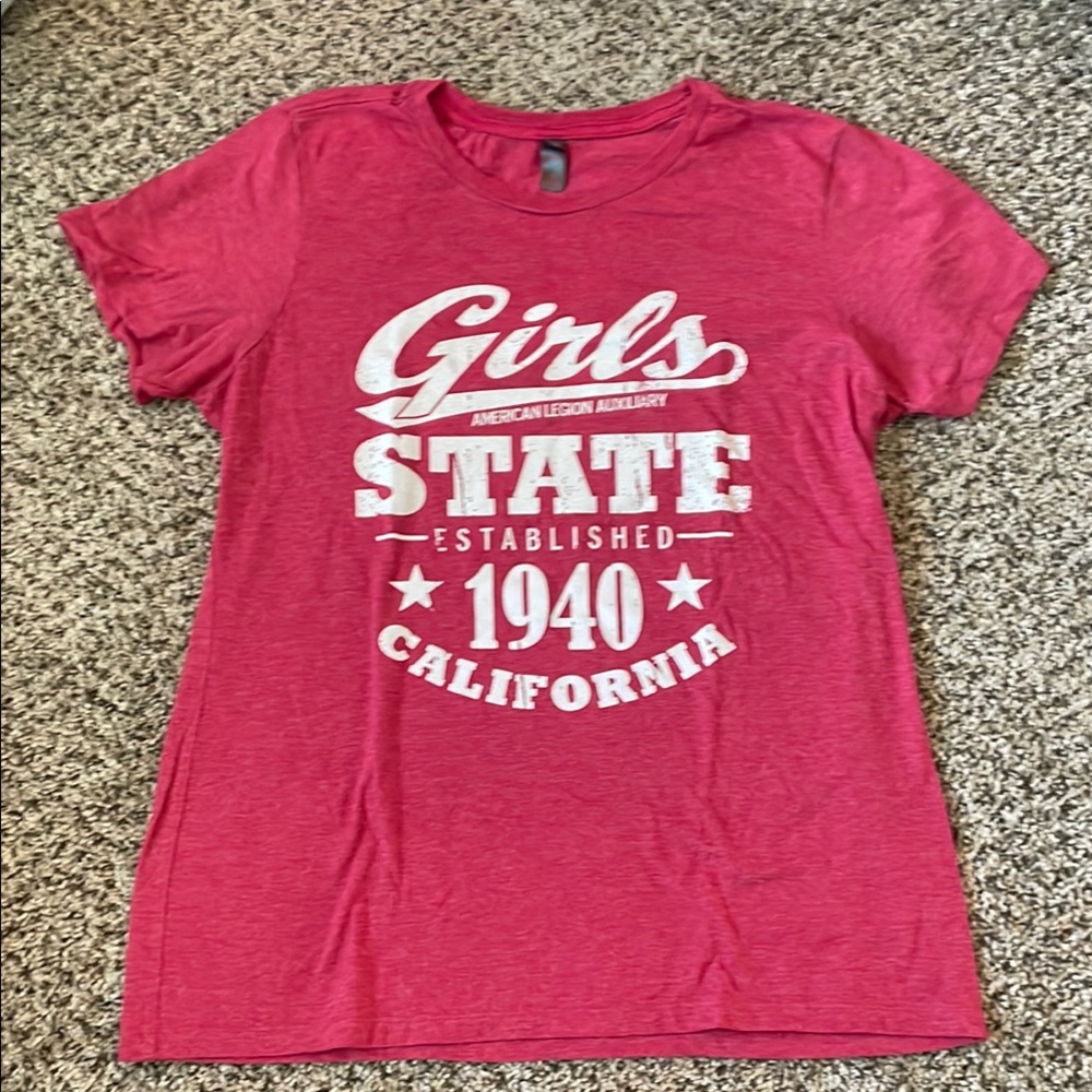 Girls State California Red T-Shirt